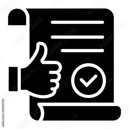 agreement Solid icon