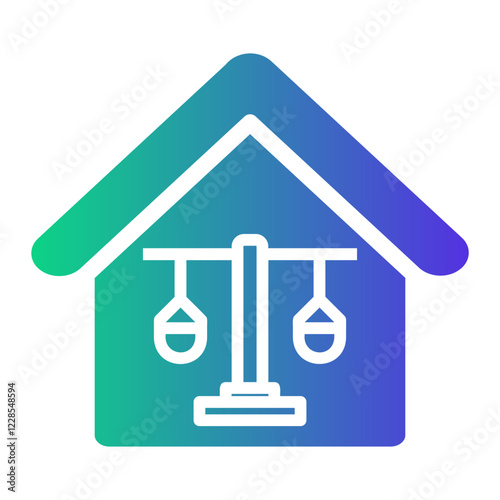 courthouse Gradient icon