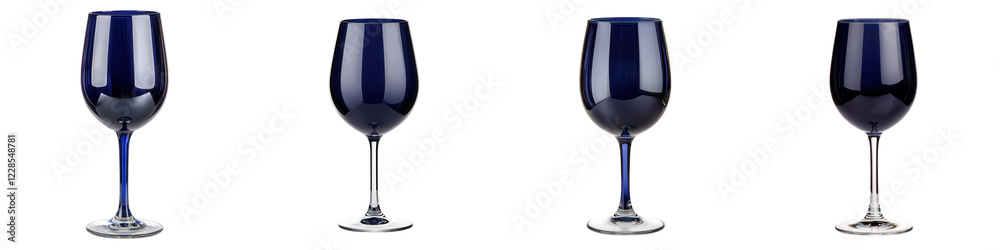 Beautifully crafted crystal wine glasses meticulously arranged on a reflective table surface setting the stage for an elegant fine dining experience The glasses sparkle and shine Beautifully crafted crystal wine glasses meticulously arranged on a reflective table surface setting the stage for an elegant fine dining experience The glasses sparkle and shine