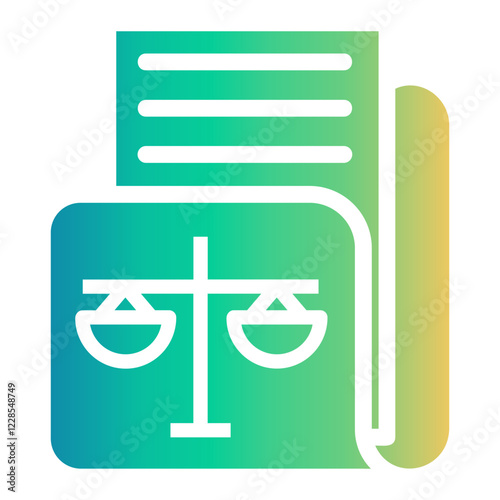 lawyer Gradient icon