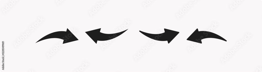 black arrows, Set of vector arrows, arrow indication statistic. Trade infographic. Profit arow Vector illustration black arrows, Set of vector arrows, arrow indication statistic. Trade infographic. Profit arow Vector illustration