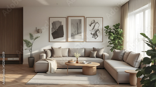 Charming Cottage-Style Living Room