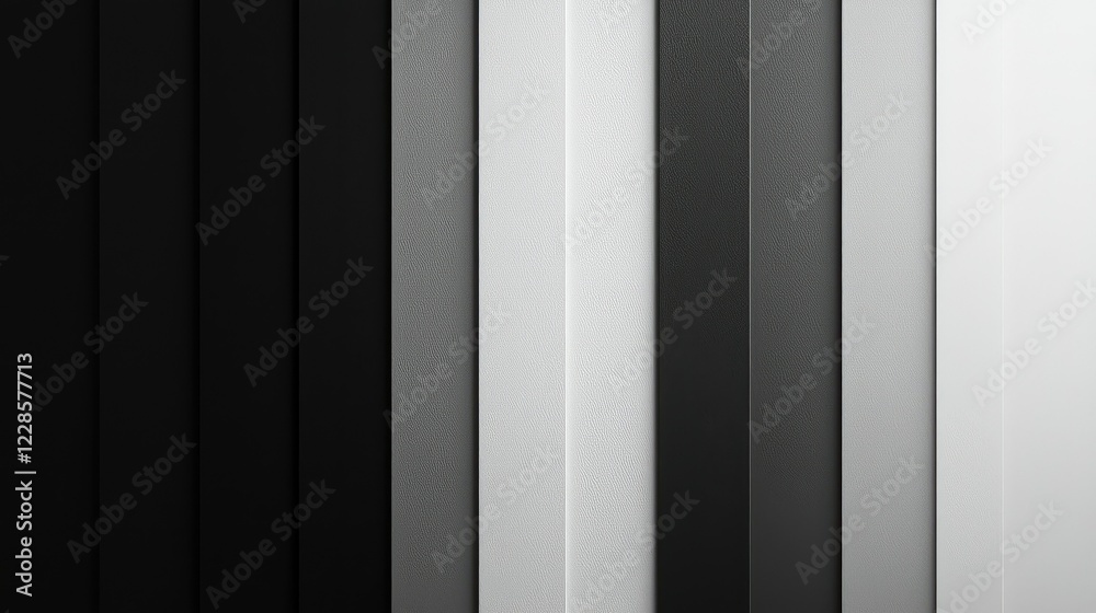 Abstract Composition of Vertical Black and White Stripes for Design Abstract Composition of Vertical Black and White Stripes for Design