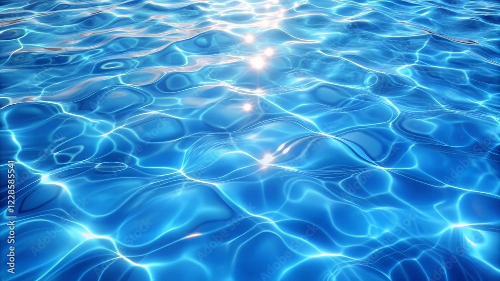 Shining Water Surface Seamless Pattern, background illustration. Shining Water Surface Seamless Pattern, background illustration.