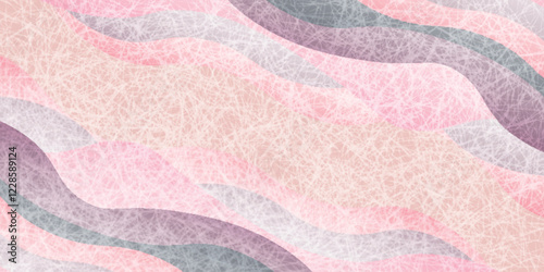 春　和紙　模様　背景　