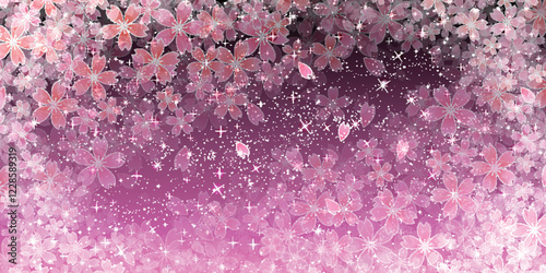 和柄　桜　春　背景