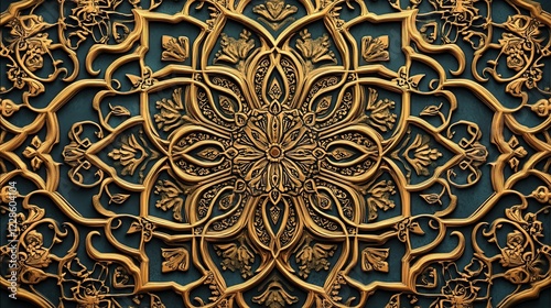 Ornate Gold Mandala