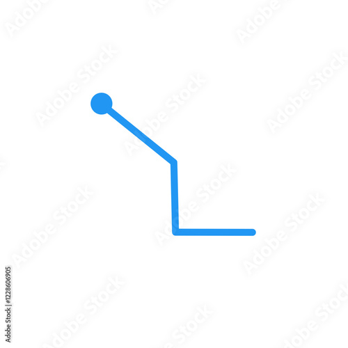 pointer line vector