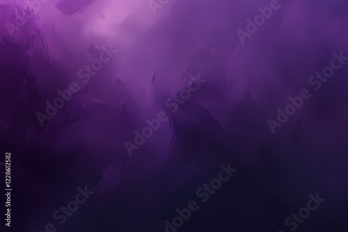 Dark purple abstract background with soft misty and dreamy texture
