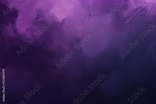 Misty dark purple abstract background with soft atmospheric texture