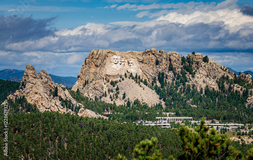 Mount Rushmore National Memorial in South Dakota