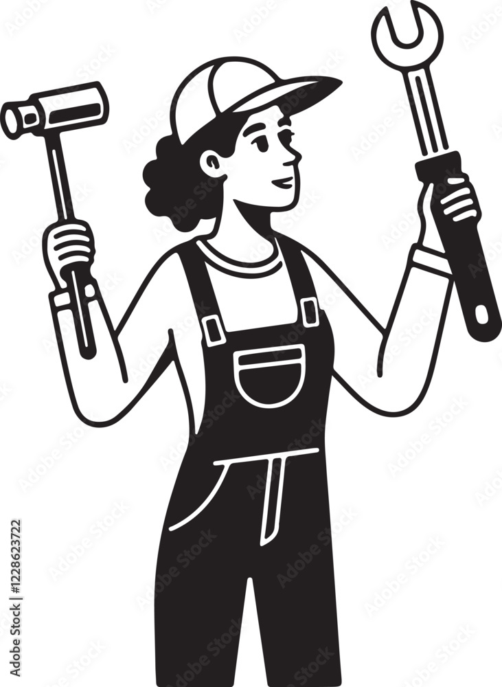 Isolated black person holding tools icon Vector, black person holding tools Silhouette,black person holding tools icon set, black person holding tools for logo,color black person holding tools Vector Isolated black person holding tools icon Vector, black person holding tools Silhouette,black person holding tools icon set, black person holding tools for logo,color black person holding tools Vector