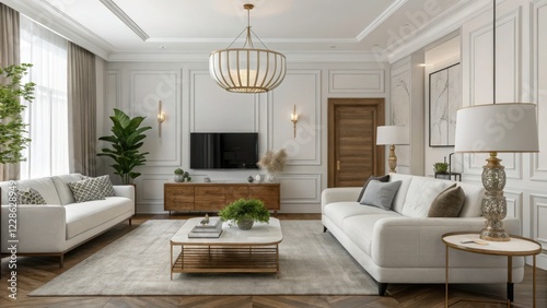 Luxurious Modern Living Room Interior Design