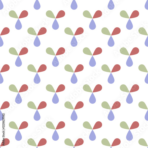 seamless pattern with hearts