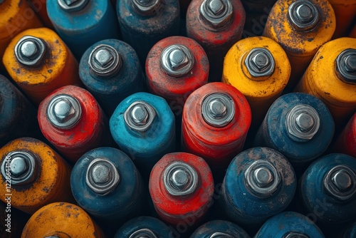 Used Batteries Recycling Chaos and Diversity photo