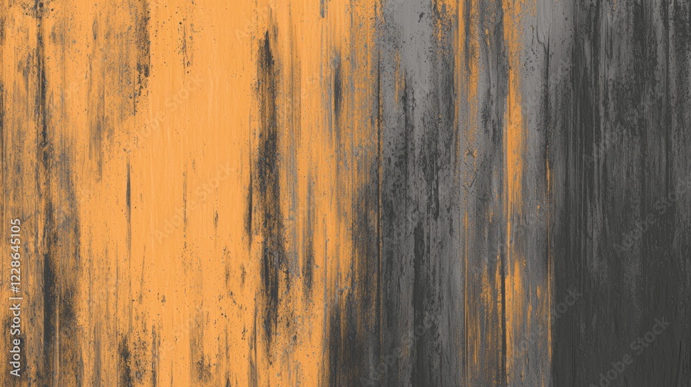 Dynamic Vertical Brush Strokes: Saffron & Charcoal Abstract Cinematic Image with Blended Edges - Ultra-Detailed Artwork Dynamic Vertical Brush Strokes: Saffron & Charcoal Abstract Cinematic Image with Blended Edges - Ultra-Detailed Artwork