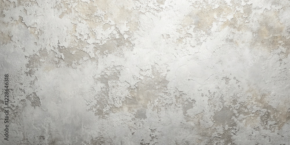 Fototapeta premium High-resolution image of a textured, neutral-toned plaster wall surface