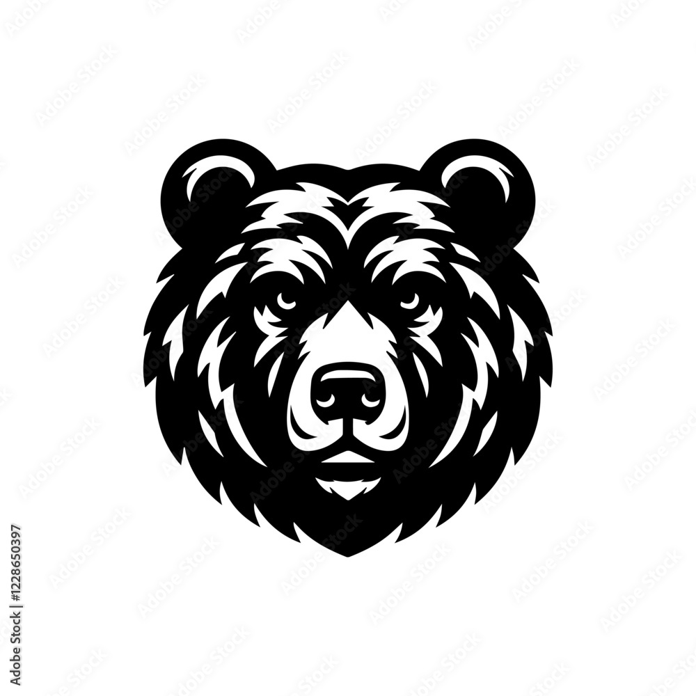 beer head vector logo illustration beer head vector logo illustration