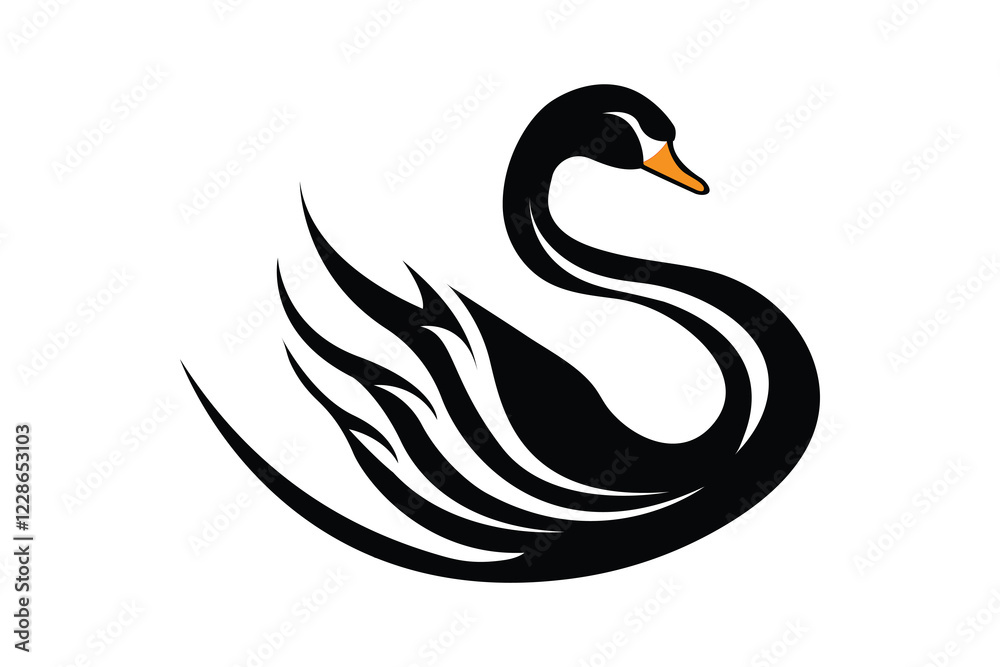 Fototapeta premium Swan-2