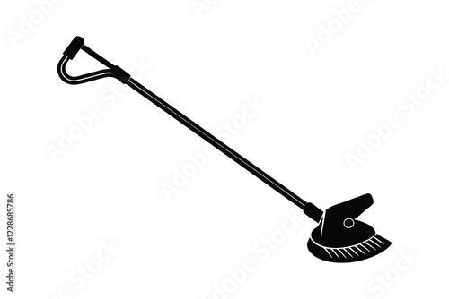 String Trimmer vector style silhouette design.eps