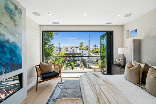 Luxury home, Newport Beach, ocean view, modern house, real estate, sunset photography, coastal property, high-end architecture, elegant design, premium listing, exterior lighting, waterfront home