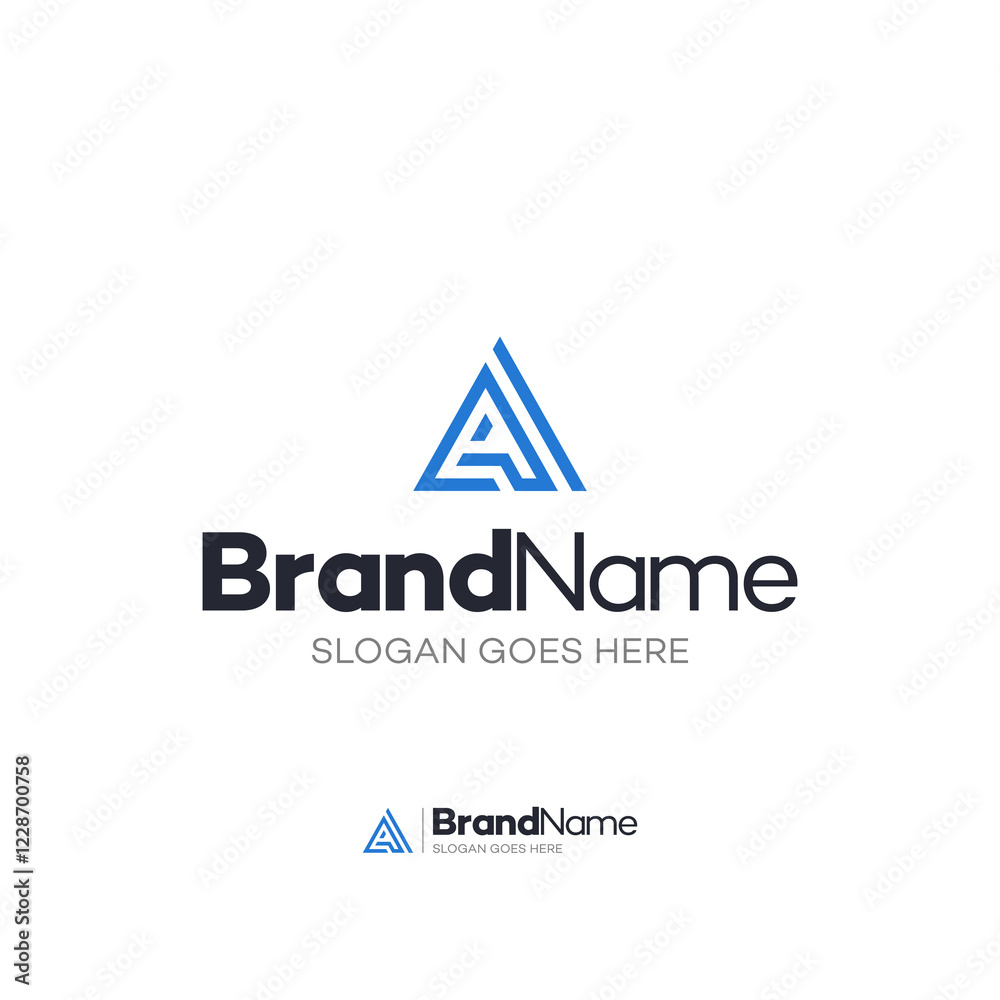 Initial Letter A logo vector design template, Creative modern minimal abstract monogram, Identity sign Symbol, Icon A premium design and logo for future business Initial Letter A logo vector design template, Creative modern minimal abstract monogram, Identity sign Symbol, Icon A premium design and logo for future business