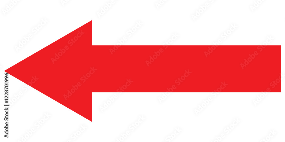 Long arrow icon Vector. Long arrow pointing Right and left . Black and Red arrow icon. Long arrow isolated on white background. Long arrow icon Vector. Long arrow pointing Right and left . Black and Red arrow icon. Long arrow isolated on white background.