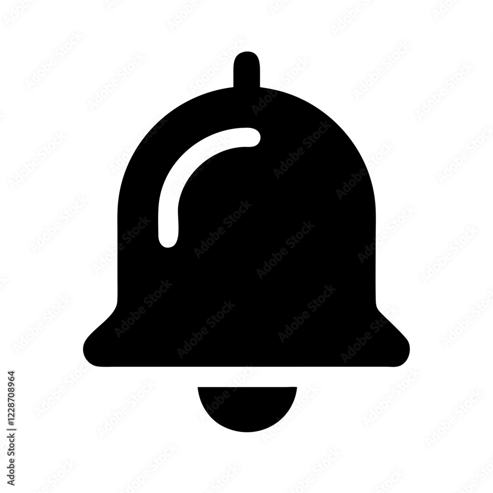 Bell Vector Icon – Alert & Notification Symbol Bell Vector Icon – Alert & Notification Symbol