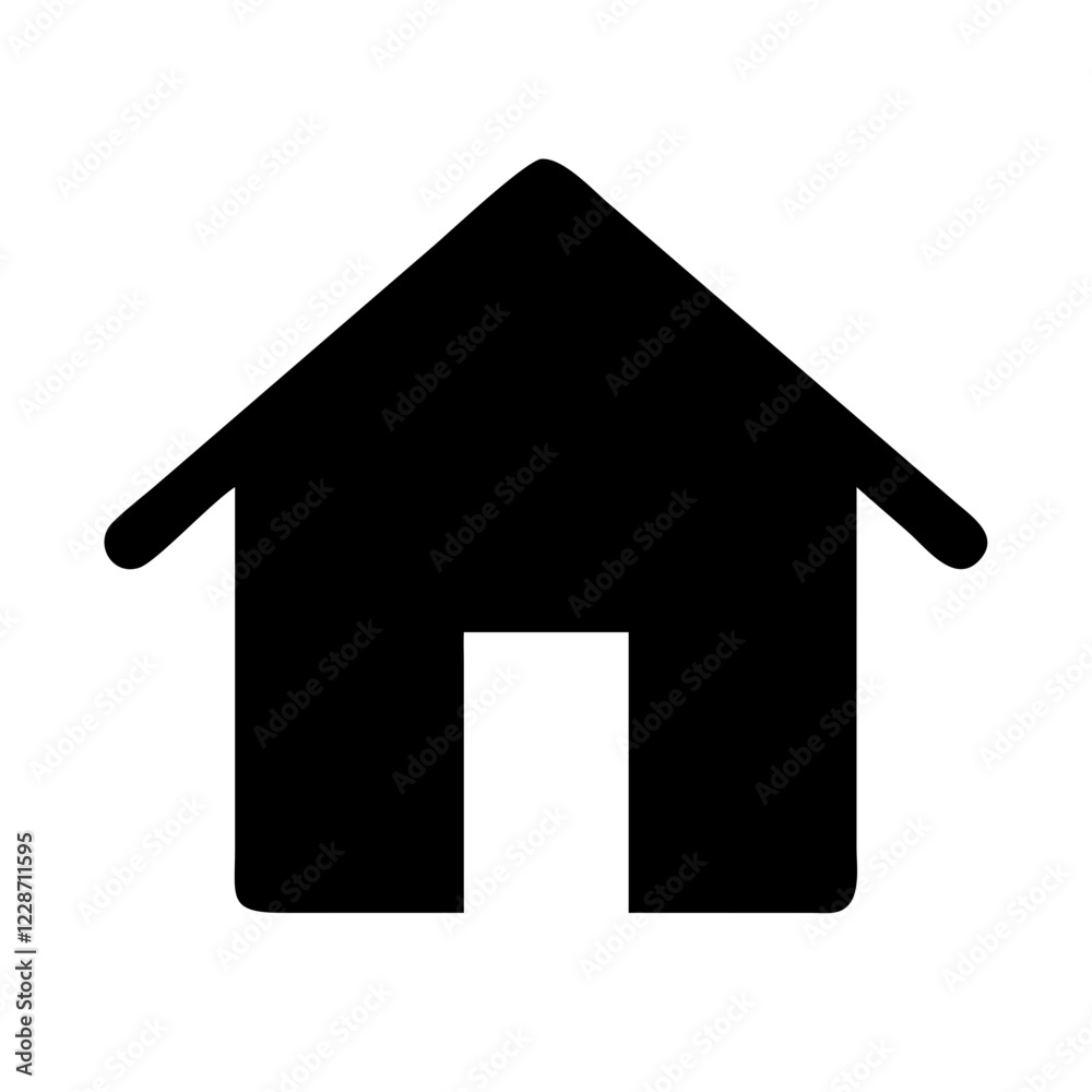Home Vector Icon – Shelter & Living Space Symbol Home Vector Icon – Shelter & Living Space Symbol