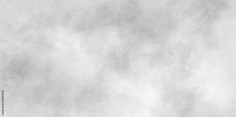 Abstract background with white paper texture and white watercolor painting background , Black grey Sky with white cloud , marble texture background Old grunge textures design .cement wall texture .	
