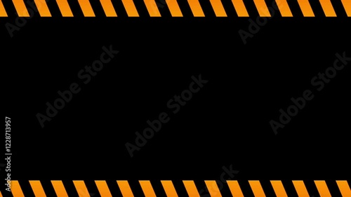 Warning board that says safety first, moving warning sign