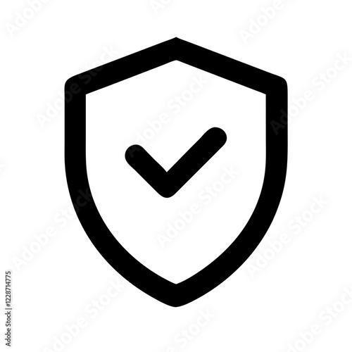 Shield Vector Icon – Protection & Defense Symbol