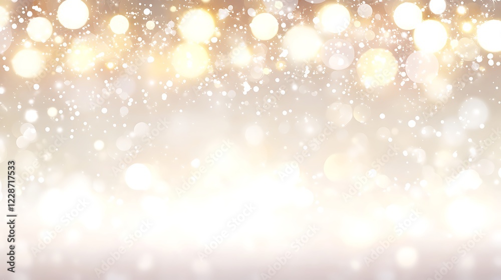 Abstract Golden Bokeh Lights Background Sparkle Abstract Golden Bokeh Lights Background Sparkle