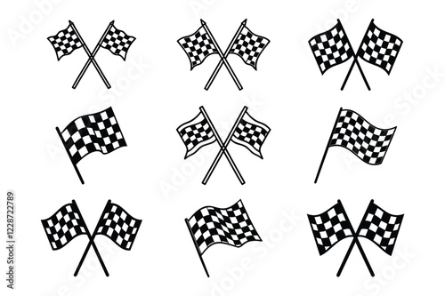 checkered flag pattern