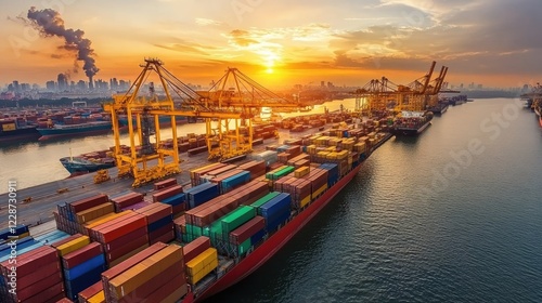 Wallpaper Mural An AI-driven supply chain dashboard monitoring the movement of smart-packaged goods Torontodigital.ca