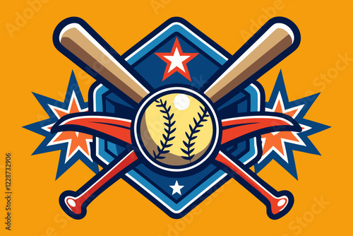 Baseball team logo or icon