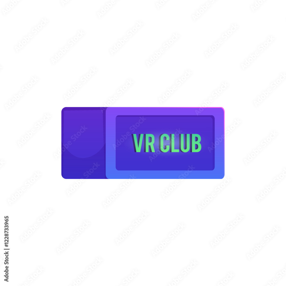 Vector illustration of an advertising sign with the inscription Vector illustration of an advertising sign with the inscription