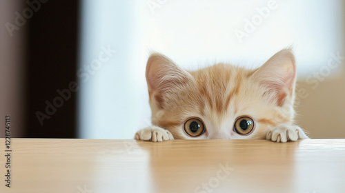 Curious Kitten Peek: An ado...