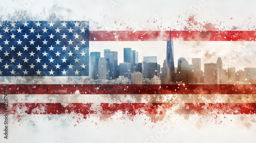 American Cityscape:  A stri...