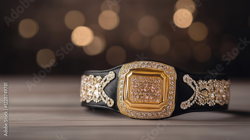 Luxurious Diamond Belt Buck...