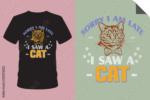 Cat t shirt design, mom and cats design, cats paw design