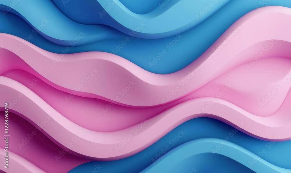 Abstract pink and blue wave background Abstract pink and blue wave background