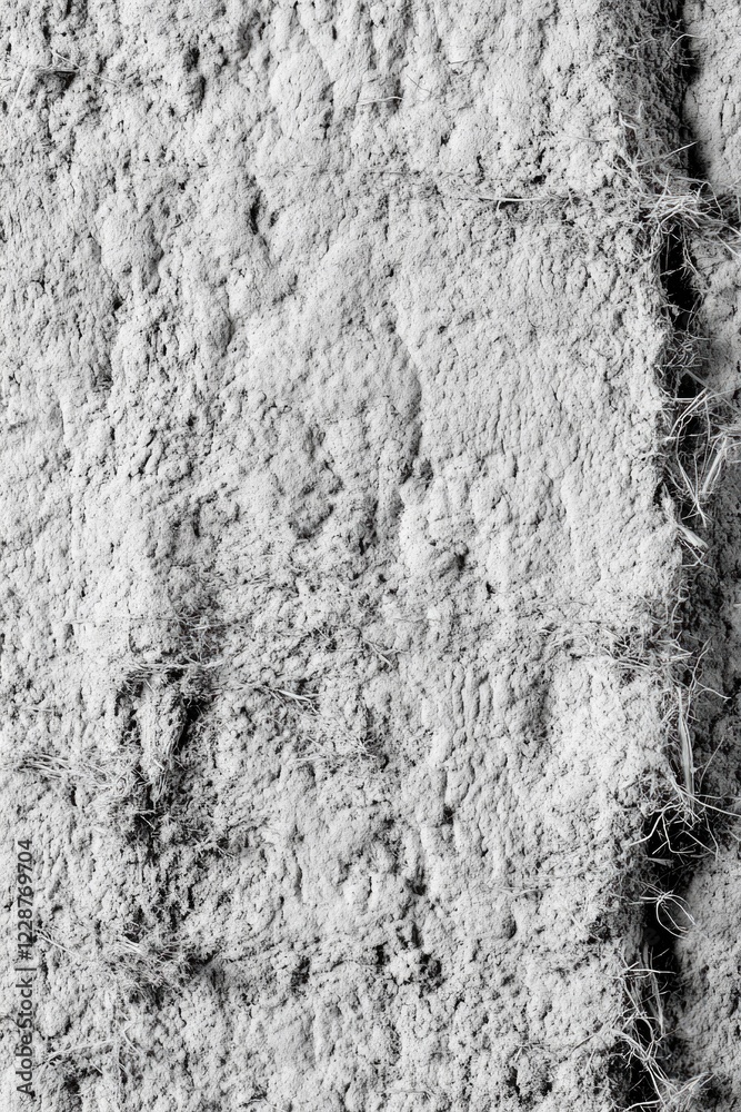 Obraz premium Dirt Wall Black And White