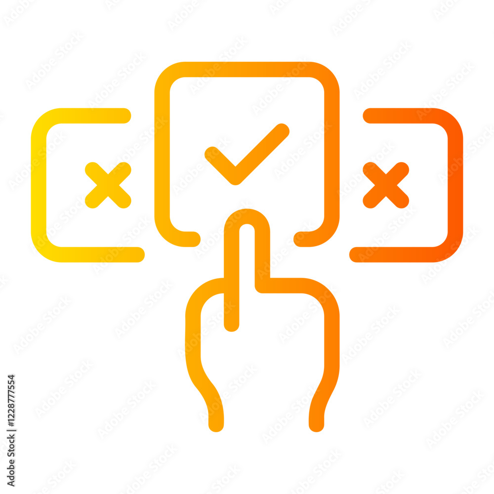 voting gradient icon voting gradient icon
