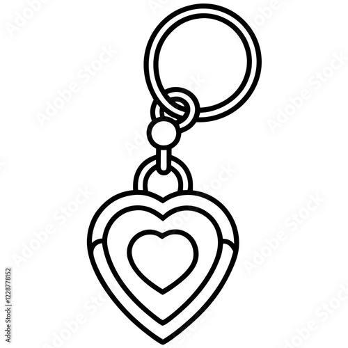 Chic Romantic Vector Line Art Charms