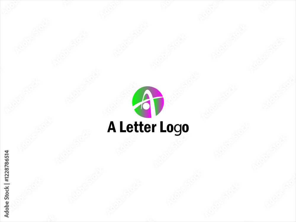 Obraz premium A Letter logo 