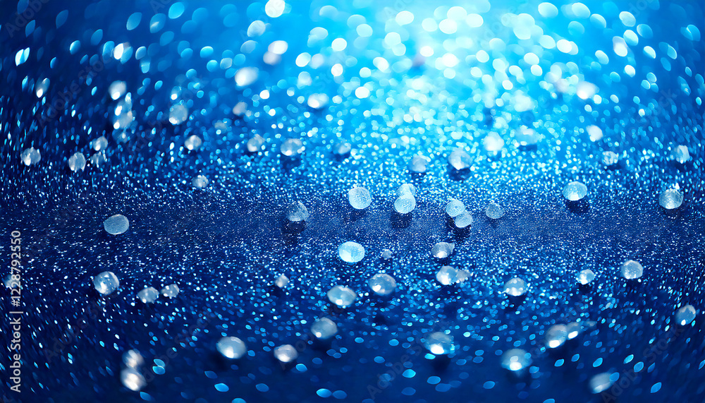 Generated image, Abstract image, glittery glitter background. blue Generated image, Abstract image, glittery glitter background. blue