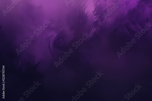 Dark purple misty abstract background with soft artistic fluid texture