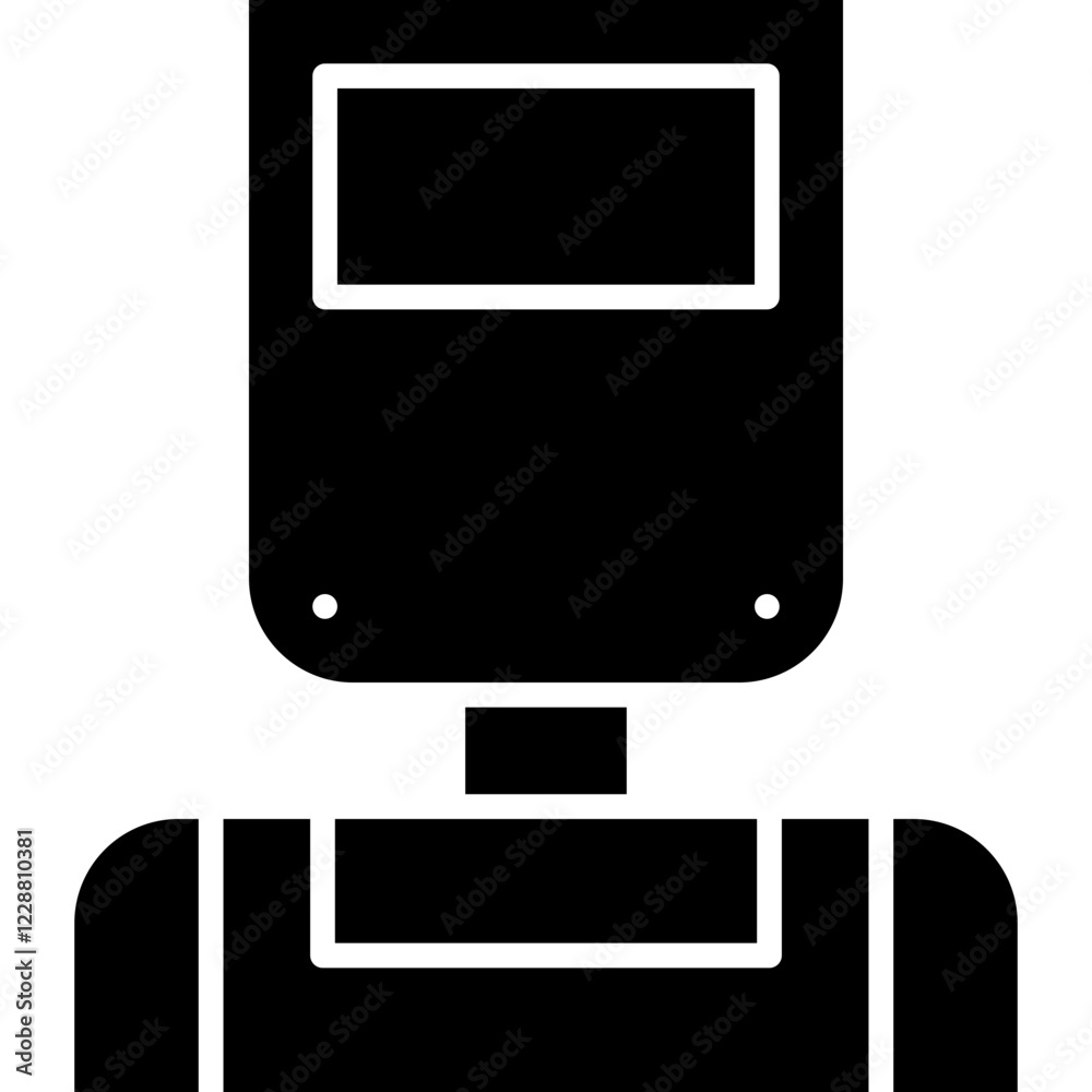 Welder icon single vector illustration Welder icon single vector illustration