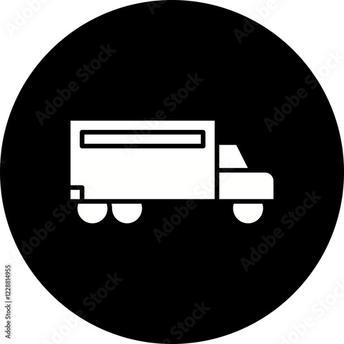 Truck icon single vector illustration